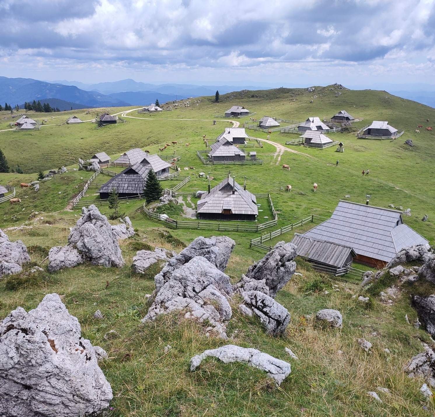 Velika a Mala Planina lanovkou z Kamniška Bystrice